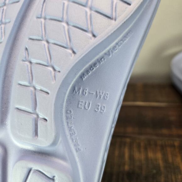 Oofos OOahh Womens Size 8 Recovery Slip-On Comfort Beach Sandals Slides Blue - Picture 10 of 11